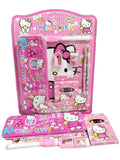 Stationery Set for Kids – Pencil Box with Compass, Eraser, Sharpener & Pencil Combo Pack – Ideal Gift for Girls