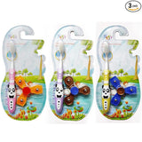 Kids Toothbrush with Extra Soft Bristles and Built-in Spinner Toy – Gentle Oral Care with Fun Play Element