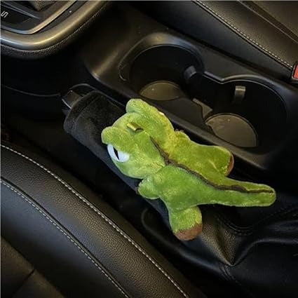 Universal Plush Gear Shift Knob & Handbrake Cover Set – Non-Slip, Comfortable Car Accessories for Trucks & Commercial Vehicles