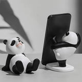 Cute Panda Cell Phone Stand – Adjustable Animal Desk Accessory for iPhone, iPad & Smartphones