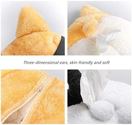 Butt Car Tissue Holder – Sun Visor & Backseat Napkin Box for Car or Home Use