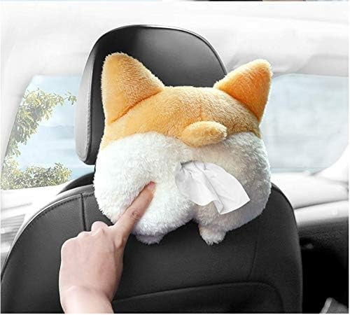 Butt Car Tissue Holder – Sun Visor & Backseat Napkin Box for Car or Home Use