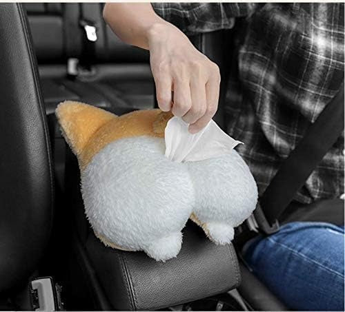 Butt Car Tissue Holder – Sun Visor & Backseat Napkin Box for Car or Home Use