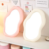 Custom Cloud-Shaped Makeup Mirror – Irregular Desktop Beauty Mirror for Wholesale & Creative Display