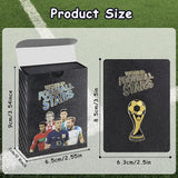 Ainvliya 55PCS Football Cards 2023/24 – Premium PVC Collectible Trading Card Set for Kids & Fans