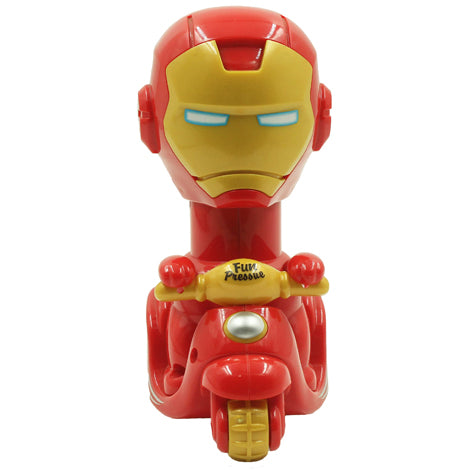 Iron Man Press-and-Go Superhero Toy on Scooter – Action Figure for Kids